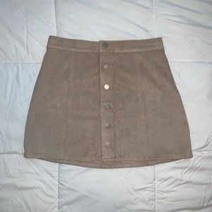 Express Tan Skirt
